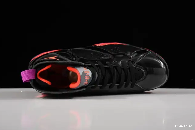 Bmlin Shoes Jordan Air 313358-006 7 Patent Retro Black 0527